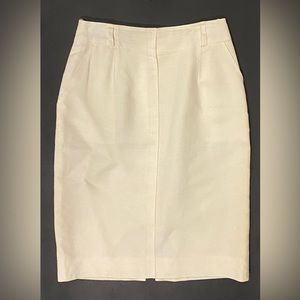 High Waist Mid Length Pencil Skirt